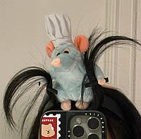 Обруч для волосся з мишкою Рататуй Ободок на голову з мишею тримає волосся