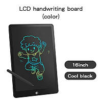 Цветной графический планшет для рисования Psheko Writing Tablet 16" Black (FR050645)