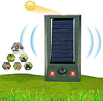 Сонячний ультразвуковий відлякувач тварин датчик руху, репелент із сонячною панеллю