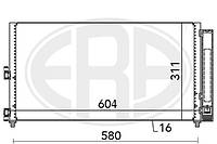 Радиатор FIAT IDEA (350_) / FIAT DOBLO (223_) / FIAT PUNTO (188_) 1999-2012 г.