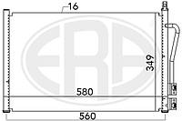 Радиатор MAZDA 2 (DY) / FORD FUSION (JU_) / FORD FIESTA (JH_, JD_) 2001-2014 г.