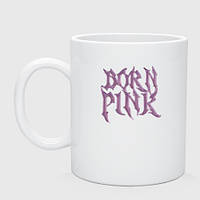 Чашка с принтом керамическая «Born Pink Blackpink»