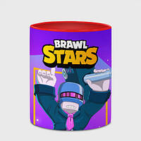 Чашка с принтом «Фрэнк Бравл старс» (цвет чашки на выбор)