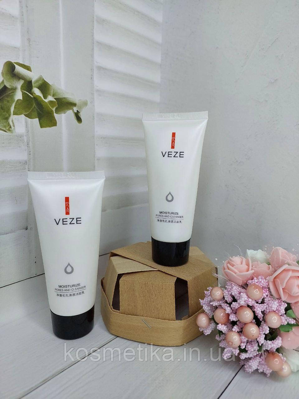 Пінка для вмивання Veze Mouisturize Pores And Cleanser (60 мл)