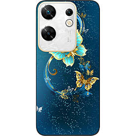 Чохол силіконовий Case для Infinix Zero 30 4G з картинкою Красиві метелики
