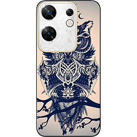 Бампер силіконовий Case для Infinix Zero 30 4G з малюнком Філін