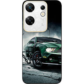 Бампер силіконовий Case для Infinix Zero 30 4G з малюнком Мустанг