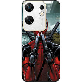 Силіконовий чохол Case для Infinix Zero 30 4G з картинкою Дедпул