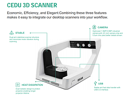 CEDU 3D сканер