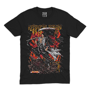 Футболка чорна Morze Bleach V6