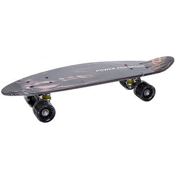 Скейт пластиковий 60см для дітей та підлітків Skateboard Sport XFPY-885L