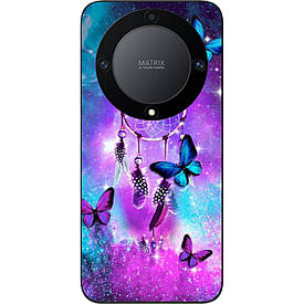 Чохол силіконовий Case для Honor Magic 5 Lite з картинкою Метелики та оберег