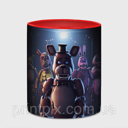 Чашка Велика Five Nights at Freddy 450 мл (колір чашки на вибір), фото 1