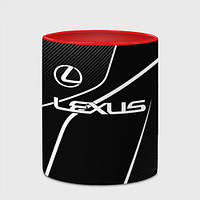 Чашка Lexus - white line 330 мл (цвет чашки на выбор)