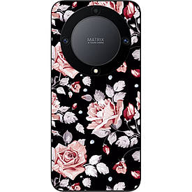 Силіконовий бампер Case для Honor Magic 5 Lite із зображенням Квіти