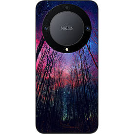 Силіконовий бампер Case для Honor Magic 5 Lite із зображенням Космічний ліс