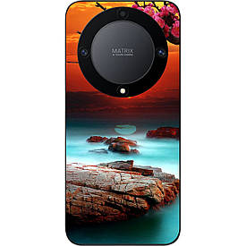 Силіконовий чохол Case для Honor Magic 5 Lite з картинкою Красивий захід