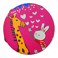 Деревянная игрушка "Бубен" Bambi MD 0367 Кролик и Жираф, Time Toys