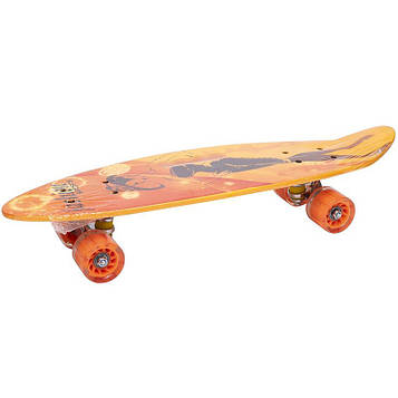 Скейт пластиковий 60см для дітей та підлітків Skateboard Sport XFPY-885L