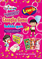 Солодка вата bubble gum Love is 12 гр