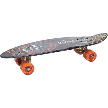 Скейт пластиковий 60см для дітей та підлітків Skateboard Sport XFPY-885L