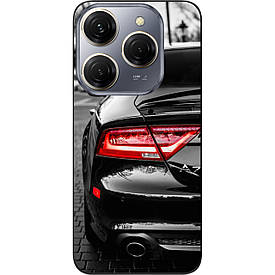 Бампер силіконовий Case для Tecno Spark 20 Pro (KJ6) з малюнком Машина