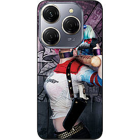 Силіконовий чохол Case для Tecno Spark 20 Pro (KJ6) з картинкою Харлі Квін
