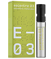 Escentric Molecules Escentric 03 vial edt 2ml пробник