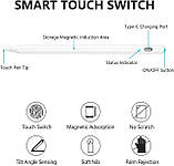 Стілусна ручка для сенсорних екранів iPad, Apple Pen iPad Pro 11/12.9 iPad Air 5-го/4-го/3-го покоління, фото 5
