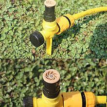 Садовый спринклер (дождеватель) с вращением на 360 градусов