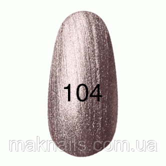 Гель лак №104 (бронзовий з перламутром) 7 мл.