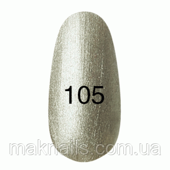 Гель-лак No105 (золото з перламутром) 7 мл.