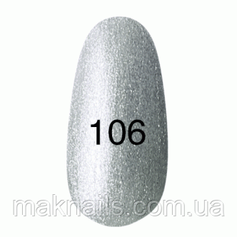 Гель лак №106 (серій з перламутром) 7 мл.