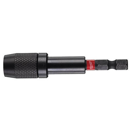 Магнітний тримач біт 1/4" 73мм з фіксатором Shockwave IMPACT DUTY™ Milwaukee 4932459398, фото 1