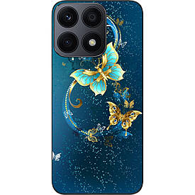 Чохол силіконовий Case для Honor X8a з картинкою Красиві метелики