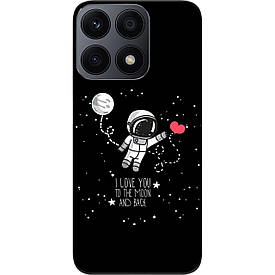 Чохол силіконовий Case для Honor X8a з картинкою Любов до місяця
