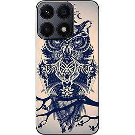 Бампер силіконовий Case для Honor X8a з малюнком Філін