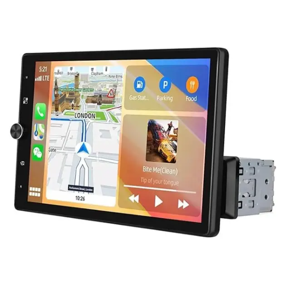 Автомобільна магнітола з сенсорним екраном 10.4' 1DIN 1561A Android 2+64G, Якісна автомагнітола - фото 2 - id-p2187231584
