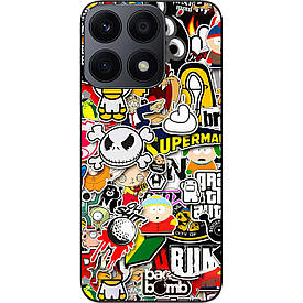 Бампер силіконовий Case для Honor X8a з малюнком Креатив