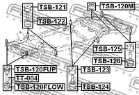 Опора підрамника LEXUS GX (_J12_) / TOYOTA 4 RUNNER (_N21_) 2001-2018 г.