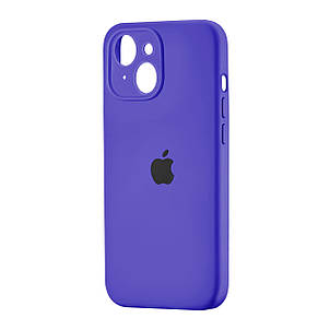 Чохол Silicone Case Square Protected Camera iPhone 15 Deep Purple (22), фото 1