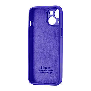 Чохол Silicone Case Square Protected Camera iPhone 15 Deep Purple (22), фото 4
