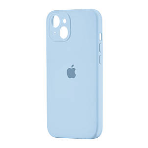 Чохол Silicone Case Square Protected Camera iPhone 13 Light Blue (27), фото 1