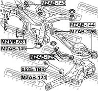 Сайлентблок подвески LINCOLN MKX / FORD USA EDGE / MAZDA CX-9 (TB) 2006-2016 г.