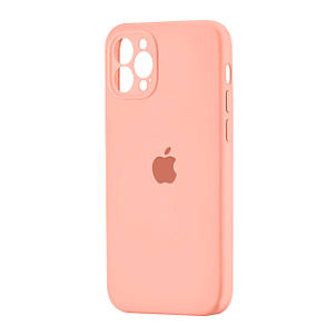 Чохол Silicone Case Square Protected Camera iPhone 11 Pro Grapefruit (37), фото 1