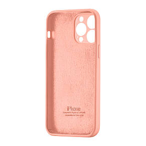Чохол Silicone Case Square Protected Camera iPhone 11 Pro Grapefruit (37), фото 4