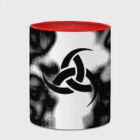 Чашка з принтом  «Скандинавський візерунок душу» (колір чашки на вибір)