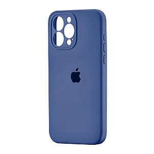 Чохол Silicone Case Square Protected Camera iPhone 15 Pro Navy Blue (7), фото 1