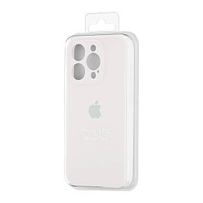 Чохол Silicone Case Square Protected Camera iPhone 15 Pro White (8), фото 3