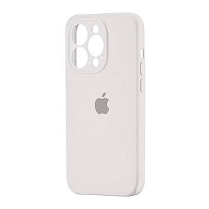 Чохол Silicone Case Square Protected Camera iPhone 15 Pro Rock Ash (9), фото 1
